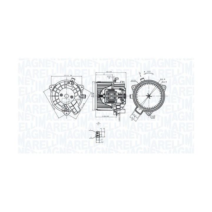 Vidaus pūtiklis MAGNETI MARELLI 069412381010