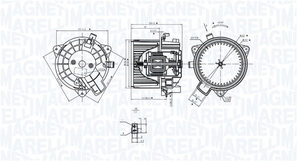 Vidaus pūtiklis MAGNETI MARELLI 069412381010