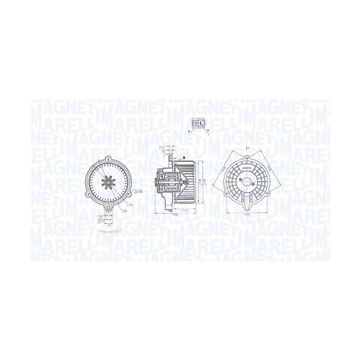 Vidaus pūtiklis MAGNETI MARELLI 069412384010