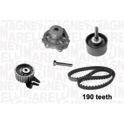 Vandens siurblio ir paskirstymo diržo komplektas MAGNETI MARELLI 341401050001