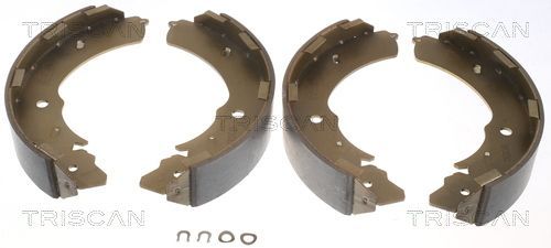 Stabdžių trinkelių komplektas TRISCAN 8100 10631