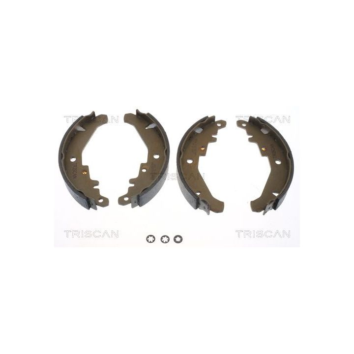 Stabdžių trinkelių komplektas TRISCAN 8100 15026