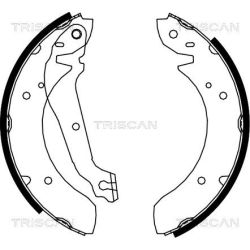 Stabdžių trinkelių komplektas TRISCAN 8100 18013