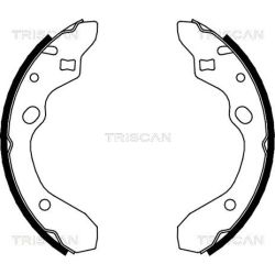 Stabdžių trinkelių komplektas TRISCAN 8100 50546