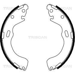 Stabdžių trinkelių komplektas TRISCAN 8100 50616