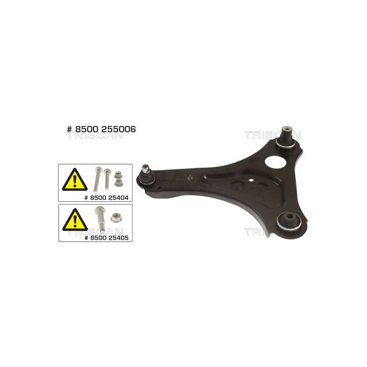 Vikšro valdymo svirtis TRISCAN 8500 255006