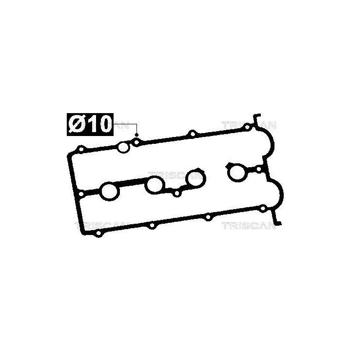 Tarpiklis, svirties dangtis TRISCAN 515-4051