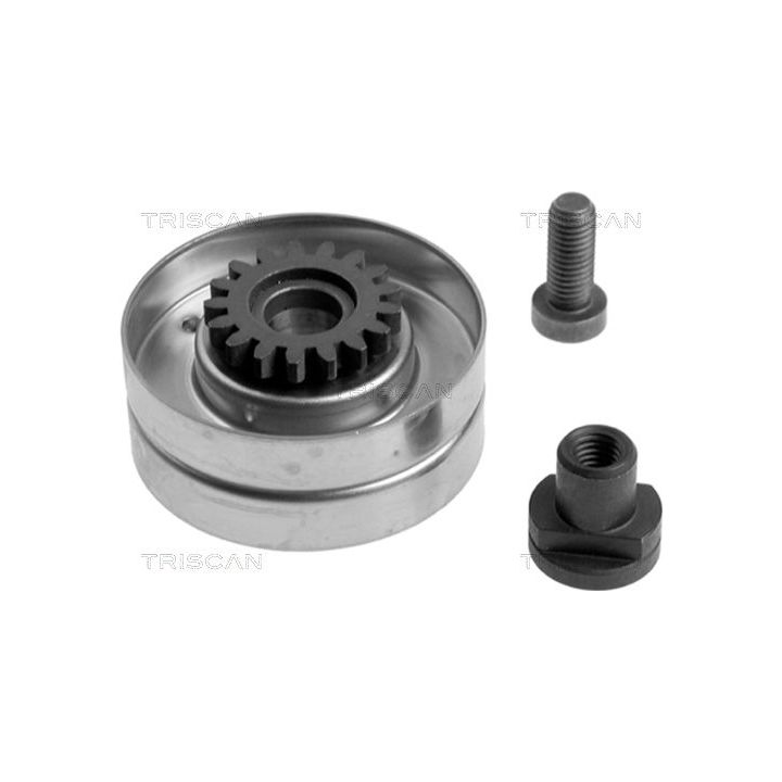 įtempiklio skriemulys, V formos rumbuotas diržas TRISCAN 8641 251001