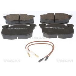 Stabdžių trinkelių rinkinys, diskinis stabdys TRISCAN 8110 10044