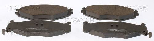 Stabdžių trinkelių rinkinys, diskinis stabdys TRISCAN 8110 10517