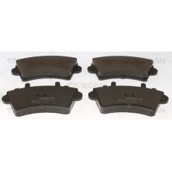 Stabdžių trinkelių rinkinys, diskinis stabdys TRISCAN 8110 10527