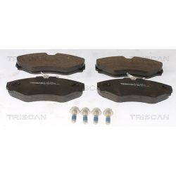 Stabdžių trinkelių rinkinys, diskinis stabdys TRISCAN 8110 10535