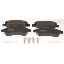 Stabdžių trinkelių rinkinys, diskinis stabdys TRISCAN 8110 10563