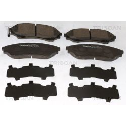 Stabdžių trinkelių rinkinys, diskinis stabdys TRISCAN 8110 10568