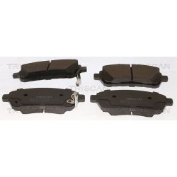 Stabdžių trinkelių rinkinys, diskinis stabdys TRISCAN 8110 10578