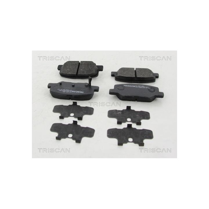 Stabdžių trinkelių rinkinys, diskinis stabdys TRISCAN 8110 10601