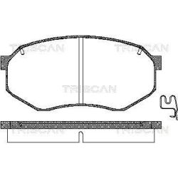 Stabdžių trinkelių rinkinys, diskinis stabdys TRISCAN 8110 10895