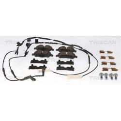 Stabdžių trinkelių rinkinys, diskinis stabdys TRISCAN 8110 11069