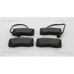 Stabdžių trinkelių rinkinys, diskinis stabdys TRISCAN 8110 12018