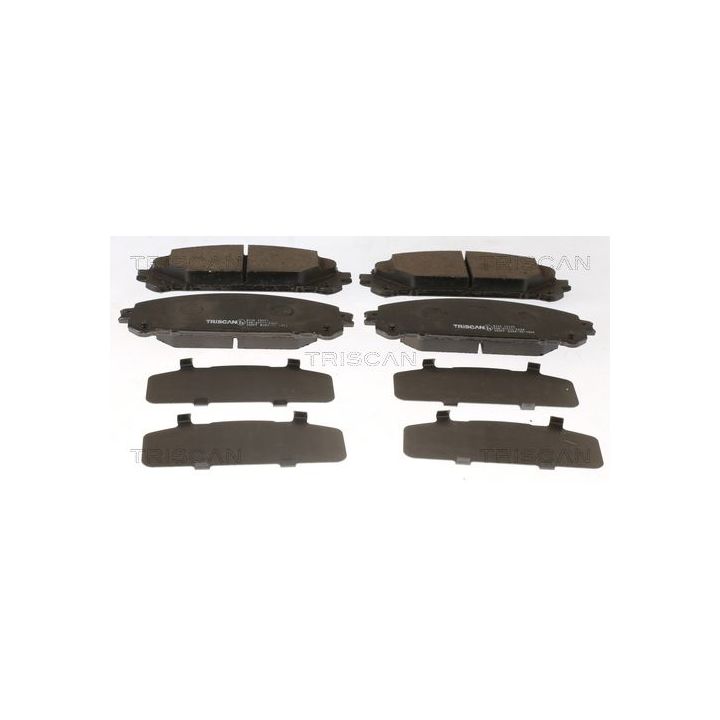 Stabdžių trinkelių rinkinys, diskinis stabdys TRISCAN 8110 13115