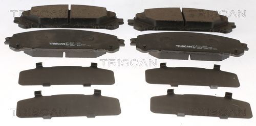 Stabdžių trinkelių rinkinys, diskinis stabdys TRISCAN 8110 13115