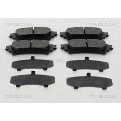 Stabdžių trinkelių rinkinys, diskinis stabdys TRISCAN 8110 13116