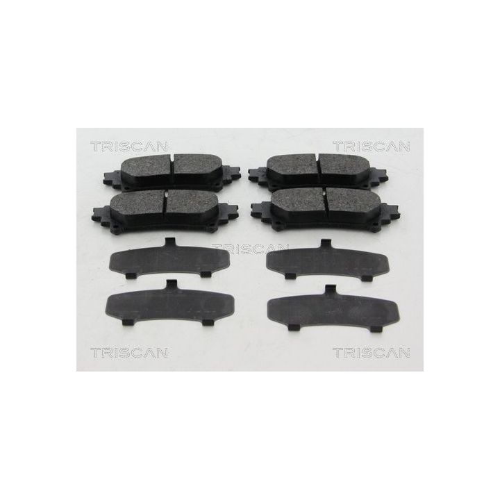 Stabdžių trinkelių rinkinys, diskinis stabdys TRISCAN 8110 13116