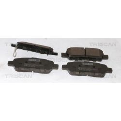 Stabdžių trinkelių rinkinys, diskinis stabdys TRISCAN 8110 14022