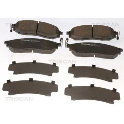 Stabdžių trinkelių rinkinys, diskinis stabdys TRISCAN 8110 14047