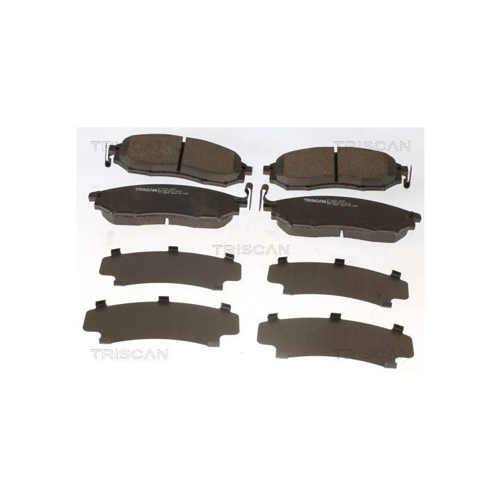 Stabdžių trinkelių rinkinys, diskinis stabdys TRISCAN 8110 14047