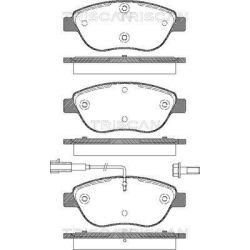 Stabdžių trinkelių rinkinys, diskinis stabdys TRISCAN 8110 15020