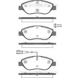 Stabdžių trinkelių rinkinys, diskinis stabdys TRISCAN 8110 15022