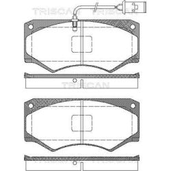 Stabdžių trinkelių rinkinys, diskinis stabdys TRISCAN 8110 15032