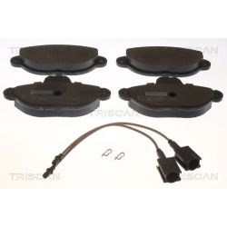 Stabdžių trinkelių rinkinys, diskinis stabdys TRISCAN 8110 15051