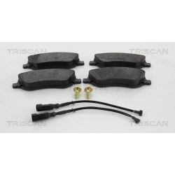 Stabdžių trinkelių rinkinys, diskinis stabdys TRISCAN 8110 15060