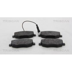 Stabdžių trinkelių rinkinys, diskinis stabdys TRISCAN 8110 15061