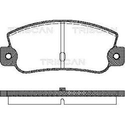 Stabdžių trinkelių rinkinys, diskinis stabdys TRISCAN 8110 15993