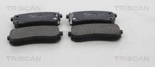 Stabdžių trinkelių rinkinys, diskinis stabdys TRISCAN 8110 18027