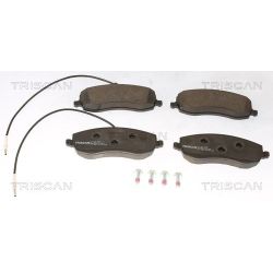 Stabdžių trinkelių rinkinys, diskinis stabdys TRISCAN 8110 25001