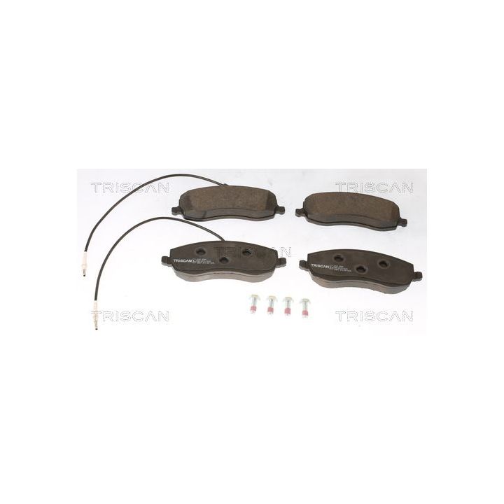 Stabdžių trinkelių rinkinys, diskinis stabdys TRISCAN 8110 25001
