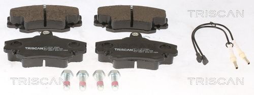 Stabdžių trinkelių rinkinys, diskinis stabdys TRISCAN 8110 25005