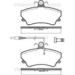 Stabdžių trinkelių rinkinys, diskinis stabdys TRISCAN 8110 25009