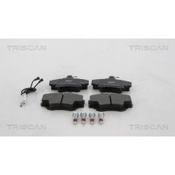 Stabdžių trinkelių rinkinys, diskinis stabdys TRISCAN 8110 25027