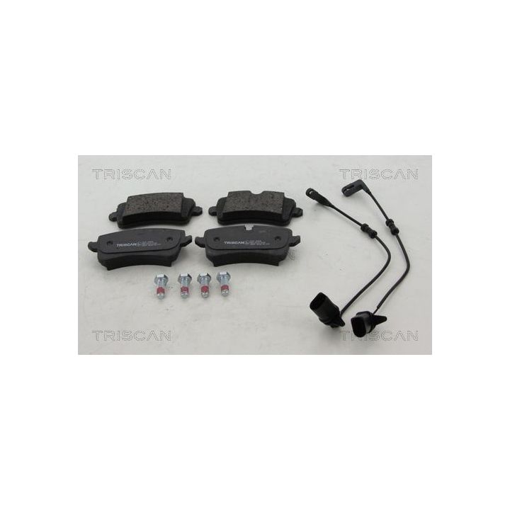 Stabdžių trinkelių rinkinys, diskinis stabdys TRISCAN 8110 29168