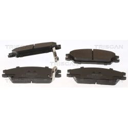 Stabdžių trinkelių rinkinys, diskinis stabdys TRISCAN 8110 43023