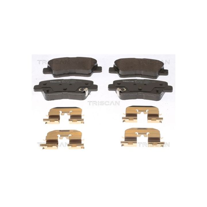 Stabdžių trinkelių rinkinys, stovėjimo stabdys TRISCAN 8110 43044