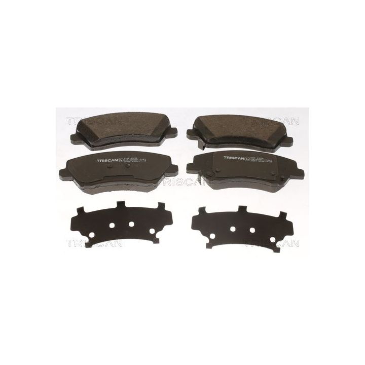 Stabdžių trinkelių rinkinys, diskinis stabdys TRISCAN 8110 43056