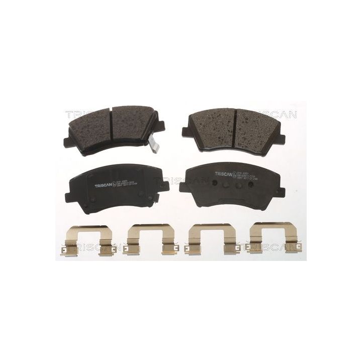Stabdžių trinkelių rinkinys, diskinis stabdys TRISCAN 8110 43059