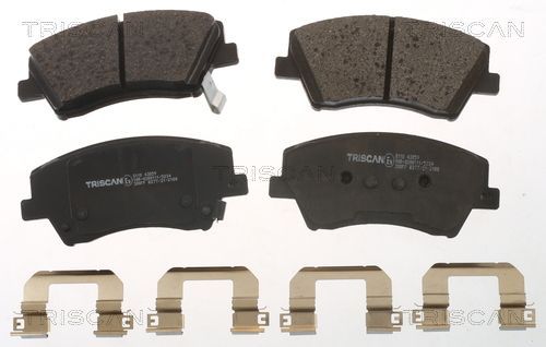 Stabdžių trinkelių rinkinys, diskinis stabdys TRISCAN 8110 43059