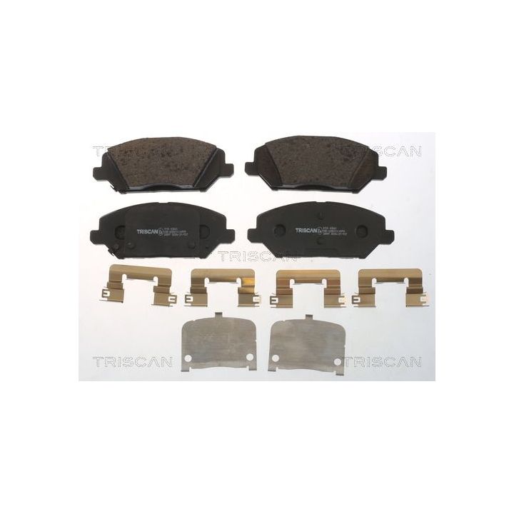 Stabdžių trinkelių rinkinys, diskinis stabdys TRISCAN 8110 43061